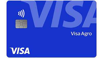 Tarjeta Visa Agro contactless